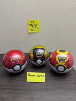 --LOT OF 3-- Pokemon TCG -POKEBALL D25 - Sealed New - Image 1