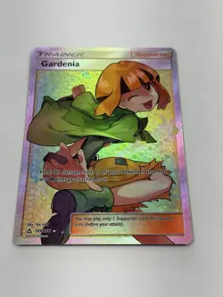 Pokemon TCG Gardenia 149/156 Full Art Trainer Ultra Prism Sun & Moon LP - Image 4