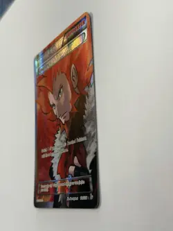 Pokemon TCG Lysandre 104/106 Full Art Trainer Ultra Rare Flashfire Holo HP - Image 2