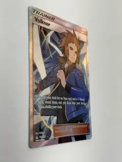 Pokemon TCG Volkner 156/156 Full Art Trainer Ultra Rare Prism Holo Near Mint - Image 3