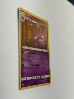 Pokemon TCG Gengar 38/111 Holo Rare Sun & Moon Crimson Invasion Near Mint - Image 3