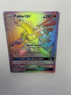 Pokemon TCG Palkia Gx 165/156 Secret Rare Ultra Prism Holo Sun & Moon Near Mint - Image 5