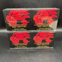 Lot of (4) Pokemon Center Exclusive Lost Origin Elite Trainer Boxes SEALED - Image 1