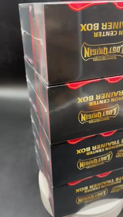 Lot of (4) Pokemon Center Exclusive Lost Origin Elite Trainer Boxes SEALED - Image 2