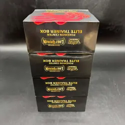 Lot of (4) Pokemon Center Exclusive Lost Origin Elite Trainer Boxes SEALED - Image 5