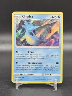 Kingdra 31/147 Holo Rare SM - Burning Shadows LP Pokemon Card - Image 1