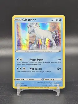 Glastrier 051/196 Holo Rare Lost Origin Pokemon Card - Image 1