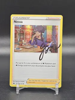 Pokemon - Crown Zenith - Nessa 136/159 - Holo Rare - NM/M - Image 1
