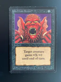 MtG | 1x Howl from Beyond | Beta | Magic the Gathering | *Kult - Image 3