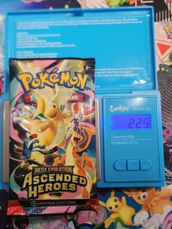 EXTREMELY HEAVY! 22.5g GOD PACKUUU Ascended Heroes Pokemon TCG Booster (SEALED) - Image 1