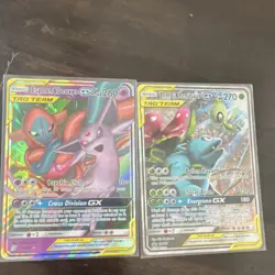 Pokemon TAG TEAM GX Holo Basic English Lot Espeon Deoxys Celebi Venusaur - Image 1