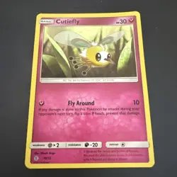 Cutiefly - 10/12 - Holo - Pokemon McDonalds Promo 2017 NM - Image 3