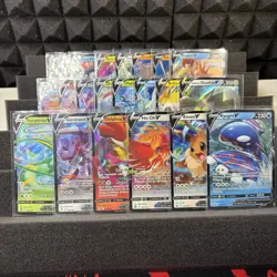 Pokemon TCG - V Card 21 Card Lot - Ultra Rare Holo - NM Sleeved English - Image 1
