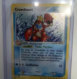 2003 Pokemon EX Dragon Crawdaunt Reverse Holo #3/97 - Image 1