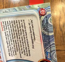 Pokemon Topps Chrome Scyther #123 - Image 4