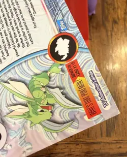 Pokemon Topps Chrome Scyther #123 - Image 5