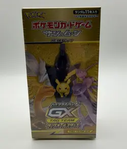 Pokemon TCG TAG TEAM GX Tag All Stars SM12a Japanese Booster Box 10 Packs Sealed - Image 1