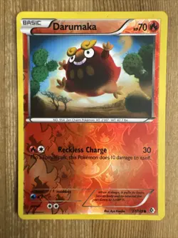 Pokemon TCG Darumaka Boundaries Crossed 27/149 Reverse Holo Common LP - Image 1