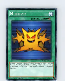 Yu-Gi-Oh TCG Multiply YGLD-ENA32 1st Edition Regular Common Card NM - Image 1