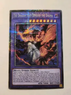 The Dragon that Devours the Dogma (Starlight Rare) CH01-EN041 Yugioh NM - Image 1