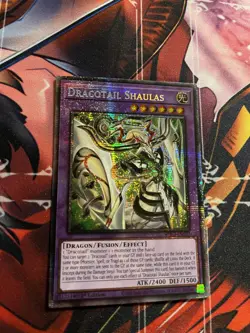 Yugioh Dracotail Shaulas BPRO-EN037 Starlight Rare 1st Edition NM - Image 1