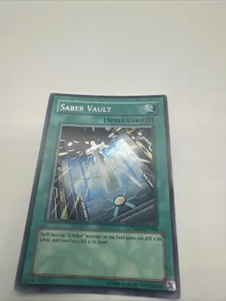 YuGiOh Yu-Gi-Oh 5D's The Shining Darkness Secret Rare Saber Vault TSHD-EN086 - Image 1
