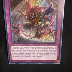 Dominus Purge - INFO-EN078 - Secret Rare - 1st Edition Yu-Gi-Oh! - Image 2