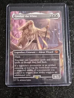 Gandalf the White (Borderless) Universes Beyond: the Lord of the Rings: Tales of - Image 1