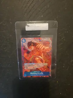 🔥 Monkey.D.Luffy OP02-062 Alt Art Paramount War One Piece English Rare Deal 🔥 - Image 2