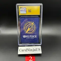CGC 10 PRISTINE Monkey D. Luffy (Parallel) P-001 P 25th Edition - ONE PIECE Card - Image 2