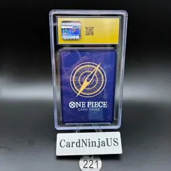 CGC 10 PRISTINE Jimbei Parallel ST01-005 C 25th Edition ONE PIECE Card Game 221 - Image 2