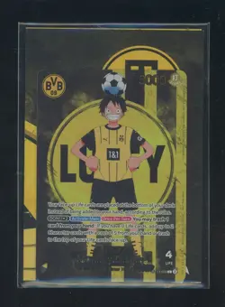 One Piece x BVB Borussia Dortmund Promo Monkey D Luffy ST13-003 Sealed - Image 1