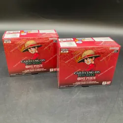 Lot of (2) One Piece English OP-13 Carrying On His Will Booster Boxes Sealed - Image 1