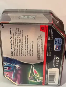 Pokemon Trading Card Game Paradox Clash Iron Leaves ex tin Sealed - Image 2