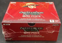 #4 One Piece English OP-13 Carrying On His Will Booster Box Sealed - Image 1