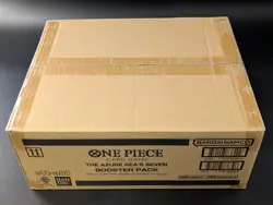 One Piece OP14-EB04 The Azure Sea's Seven English 12 Booster Box Case Sealed - Image 1