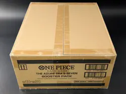 One Piece OP14-EB04 The Azure Sea's Seven English 12 Booster Box Case Sealed - Image 2