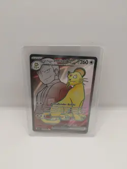 Pokemon Ewige Rivalen Team Rockets Snobilikat ex Full Art 219/182 NM deutsch - Image 1