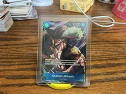 DRACULE MIHAWK - One Piece OP09-048 - AA Alt Art Super Rare SR - Emperors - Image 1