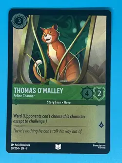 Disney Lorcana Archazia's Island: Thomas O'Malley 088/204 Foil - Image 1