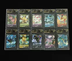 10 Lot OCD 10 Pokemon TCG Chinese Card Umbreon Mew Sylveon Flareon Leafeon FI38 - Image 1