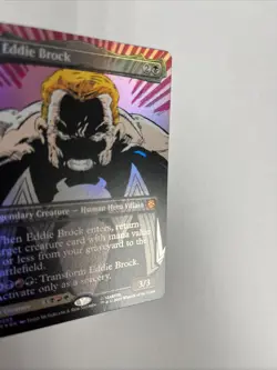 Eddie Brock Borderless Foil Card #0233 MTG - Image 2