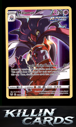 Malamar TG06/TG30 Pokemon Ultra Rare SWSH12: Silver Tempest Trainer Gallery Card - Image 1
