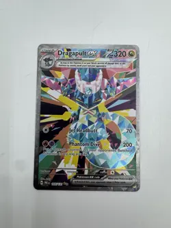 Pokemon TCG Dragapult EX Prismatic Evolutions Card 165/131 Sir HP 320 Stage 2 - Image 1