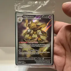 Pokemon Alakazam 009 Me: Mega Evolution Promo Holo 140 HP English Card - Image 1