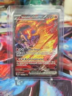 Team Rockets Moltres EX Destined Rivals 229/182 Secret Art Rare Card - Image 1