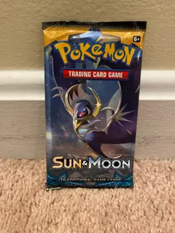 Pokemon TCG Sun & Moon Booster Pack New Sealed - 10 Cards 820650801945 - Image 1