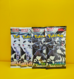 Pokemon Card Black Bolt & White Flare Booster Set 4 Packs SV11W/SV Japane - Image 4