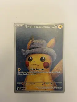 Pikachu with Grey Felt Hat 085 Sv: Scarlet & Violet Promo Cards Regular - Image 1