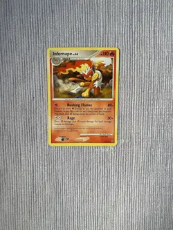Pokemon TCG Infernape Majestic Dawn And Platinum Rare Cards LP - Image 2